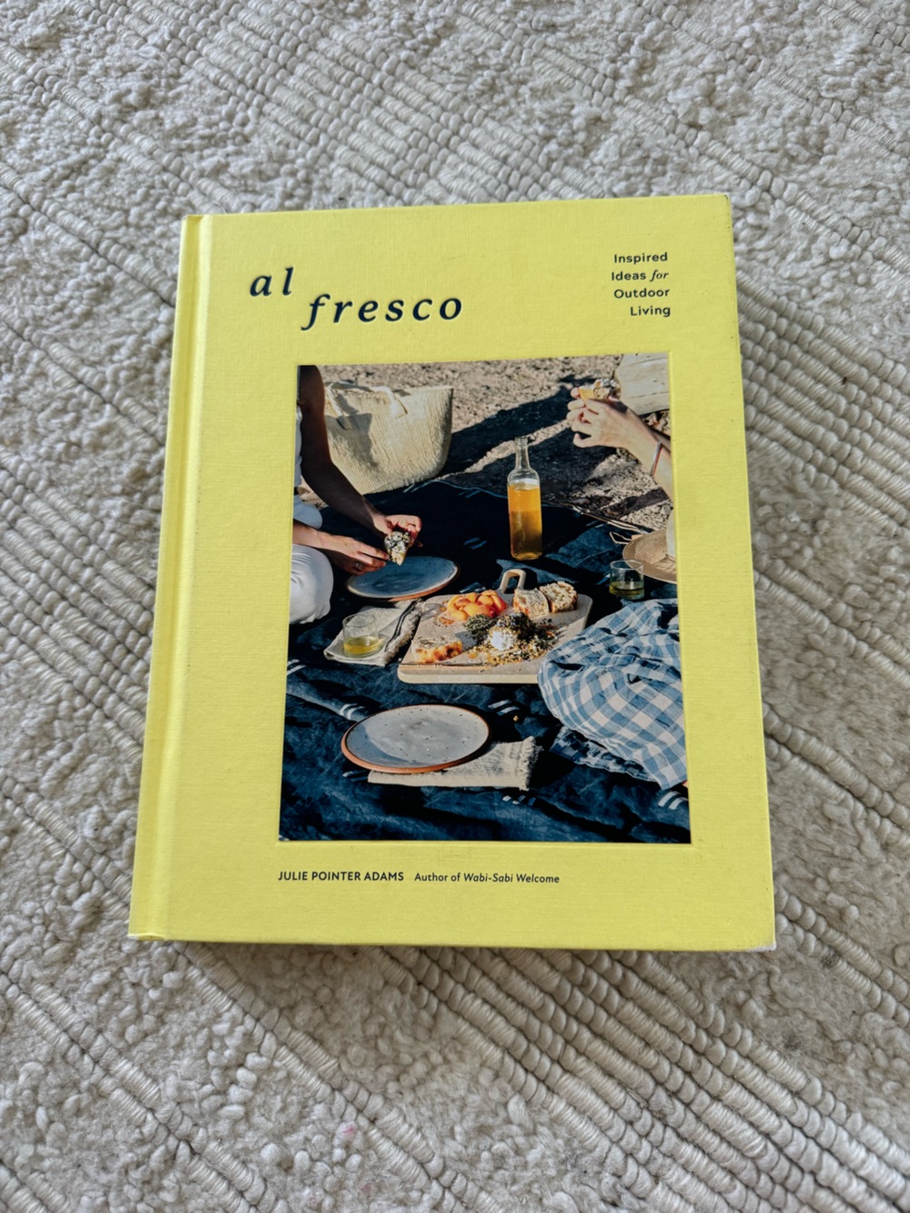 Al Fresco Inspired Ideas for Outdoor Living Hard Cover Book Julie Pointer Adams